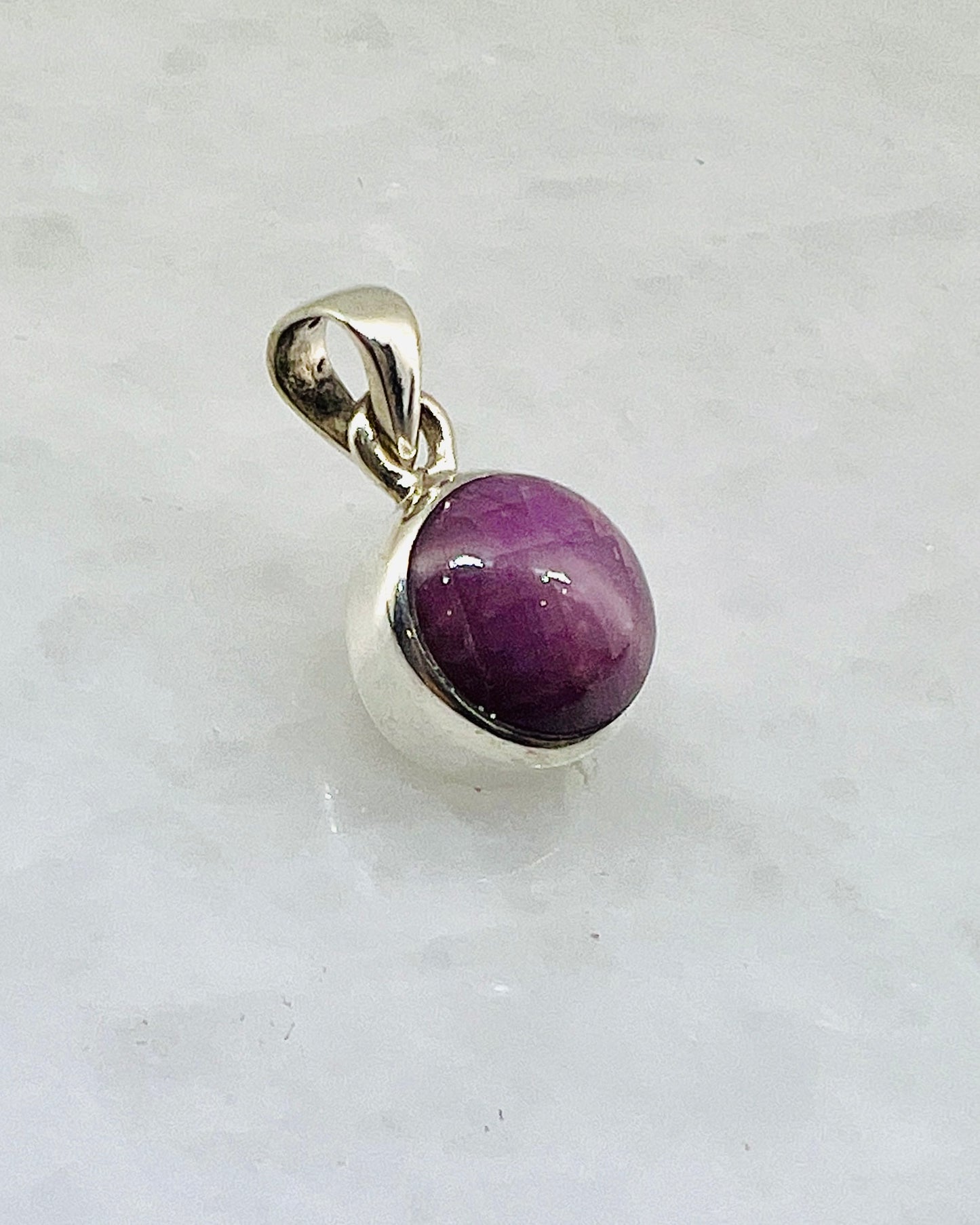 Star Ruby in 0.925 Silver