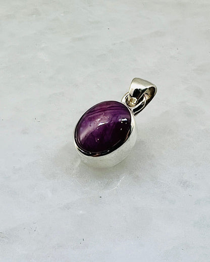 Star Ruby in 0.925 Silver