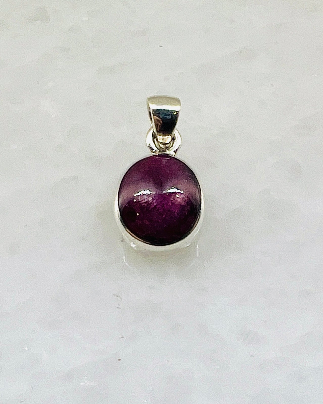Star Ruby in 0.925 Silver