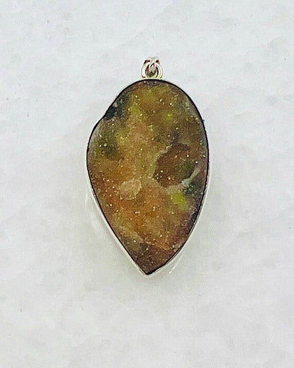Turkish Chalcedony Drusy in 0.925 Silver