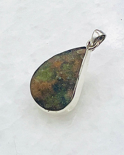 Turkish Chalcedony Drusy in 0.925 Silver