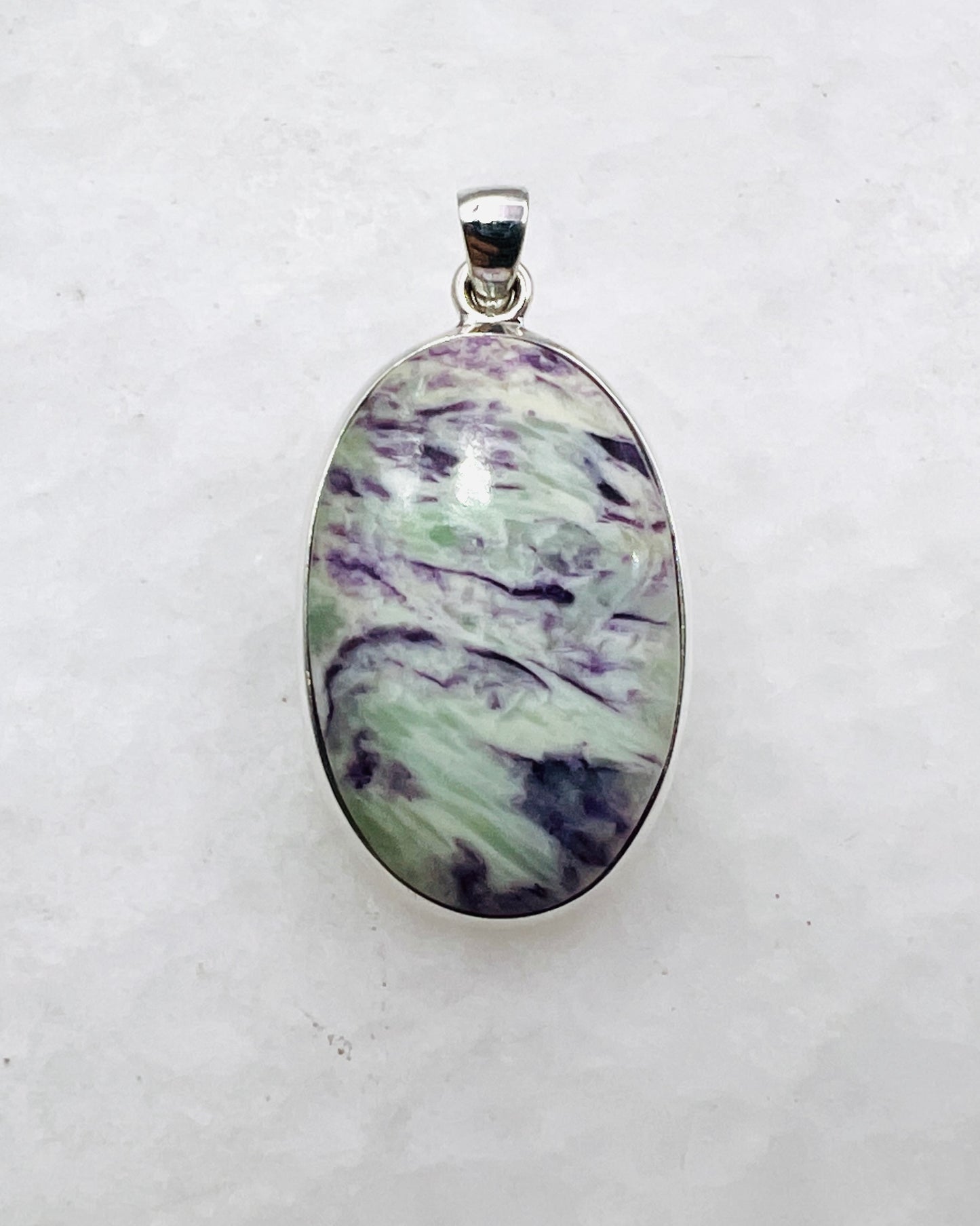 Kammererit (Indien) in 0,925 Silber