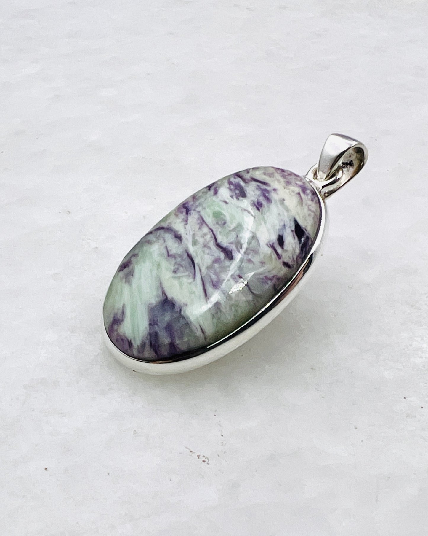 Kammererit (Indien) in 0,925 Silber