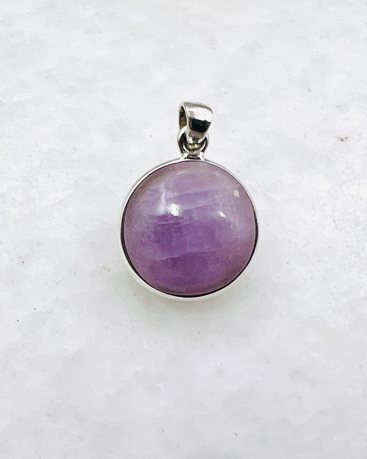 Kunzit in 925er Silber