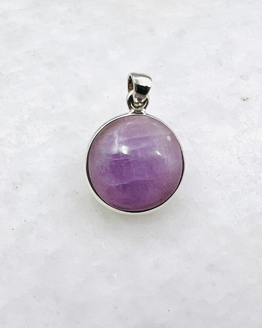 Kunzit in 925er Silber