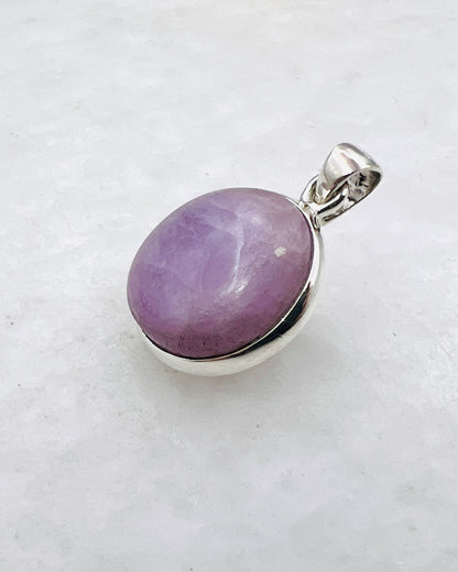 Kunzit in 925er Silber