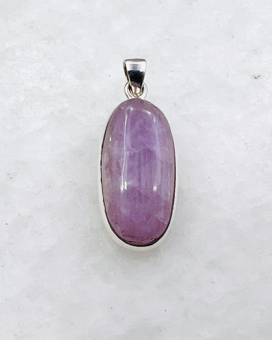 Kunzit in 925er Silber