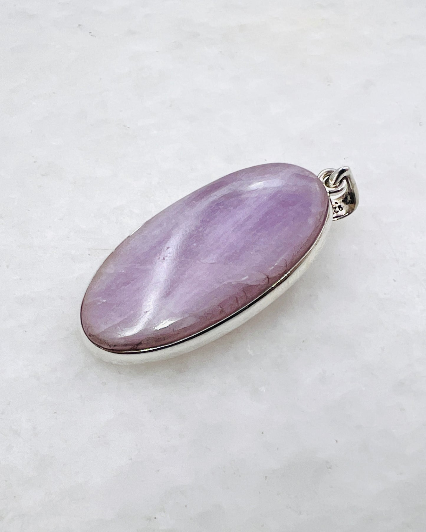 Kunzit in 925er Silber