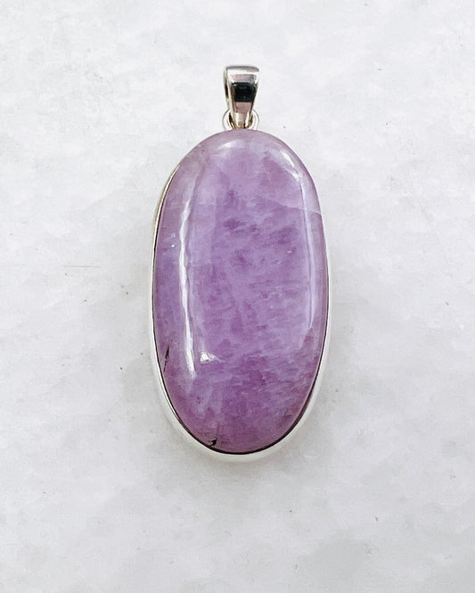 Kunzit in 925er Silber