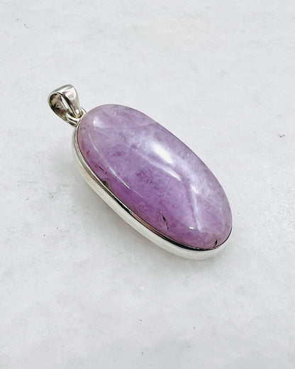 Kunzite in 0.925 Silver
