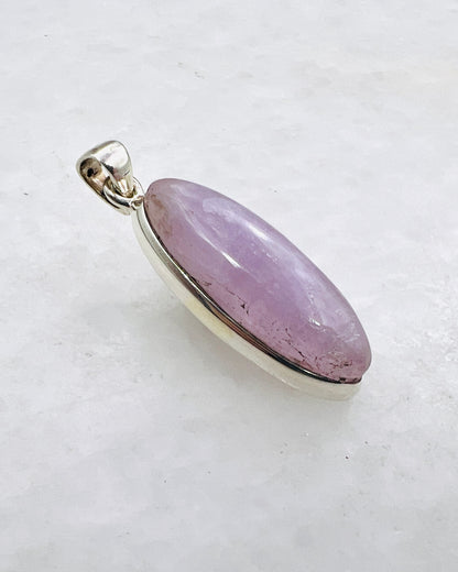 Kunzite in 0.925 Silver