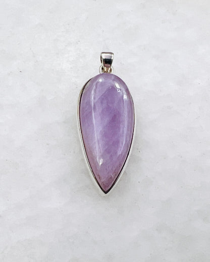 Kunzit in 925er Silber