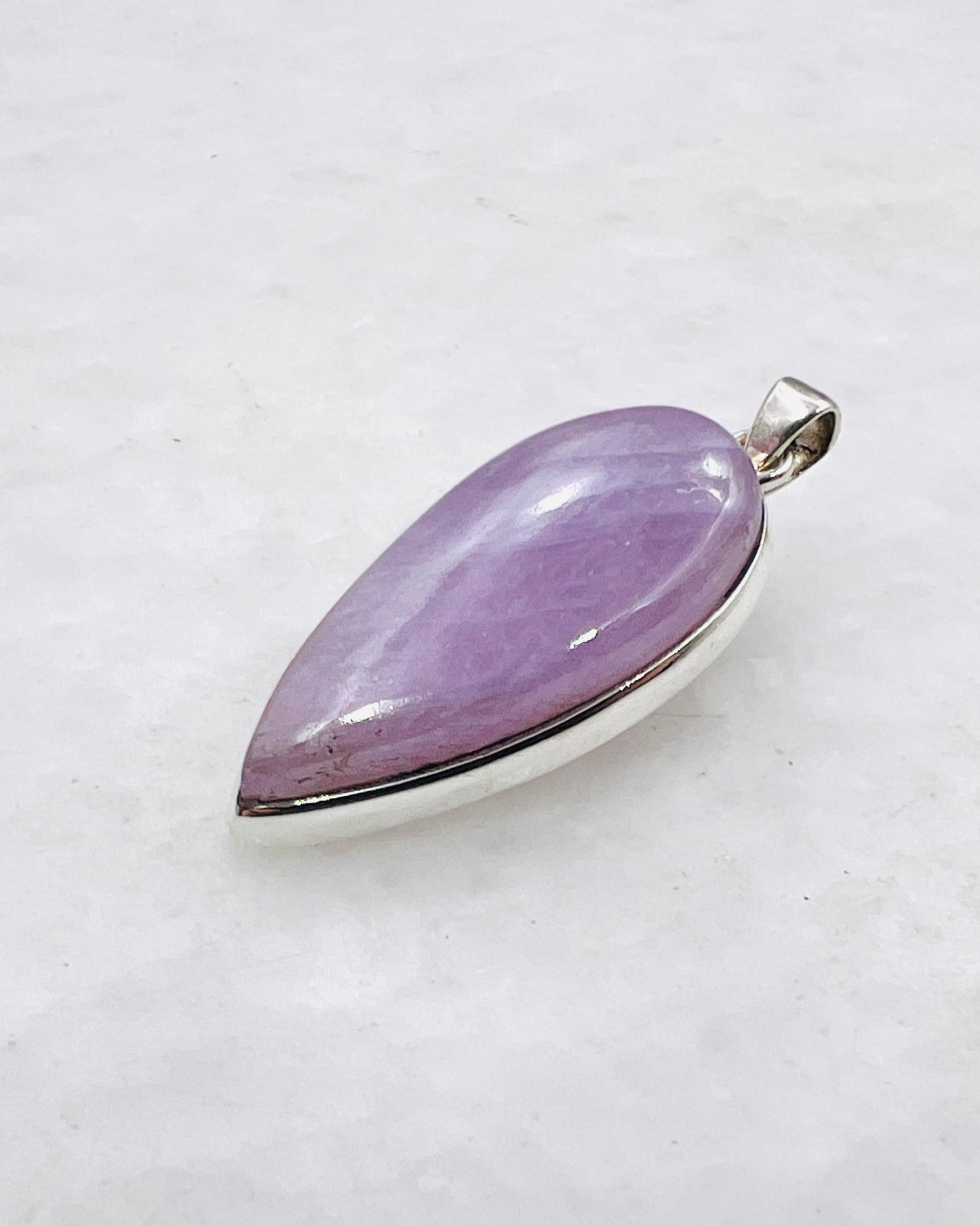 Kunzit in 925er Silber