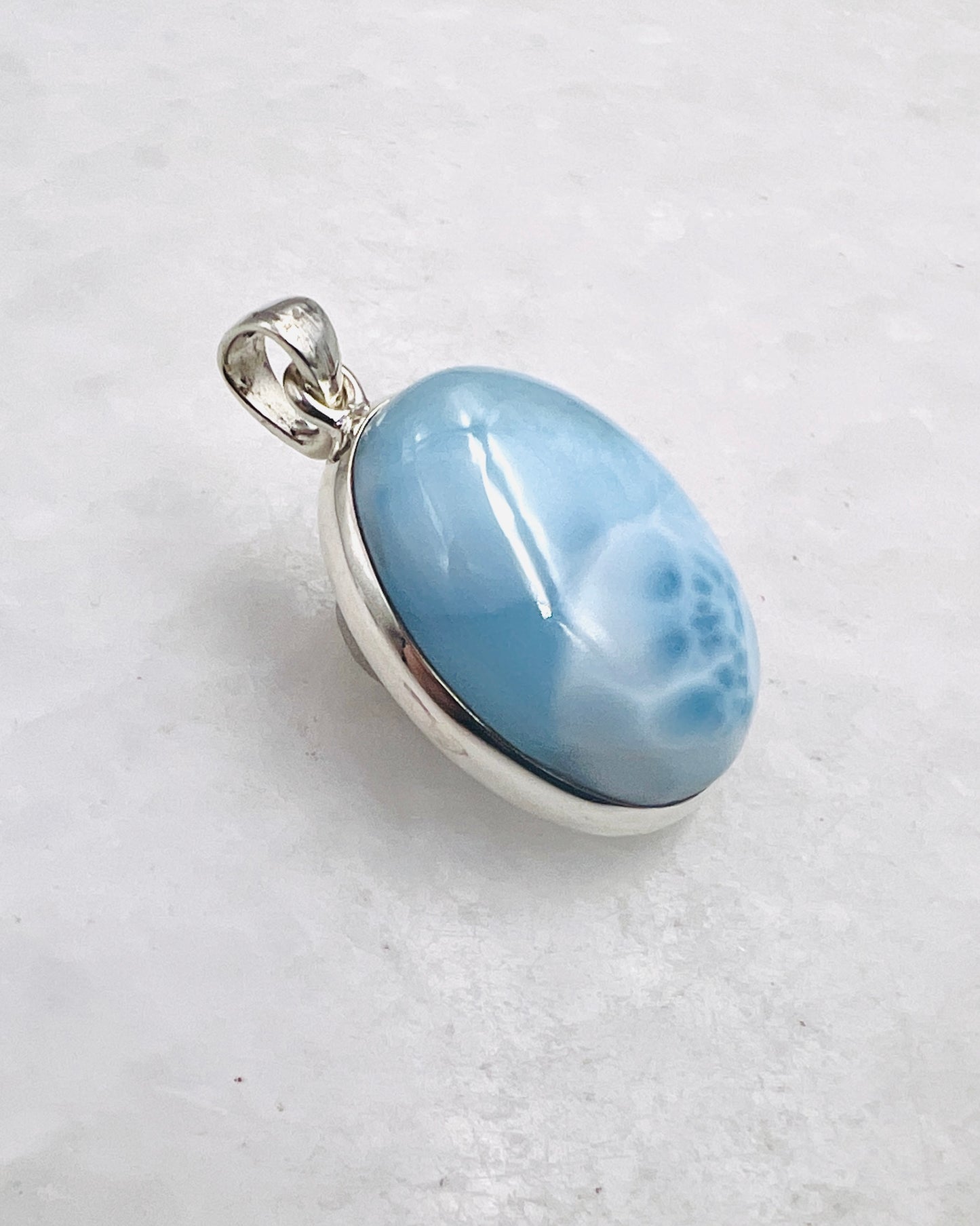Larimar in 0.925 Silver