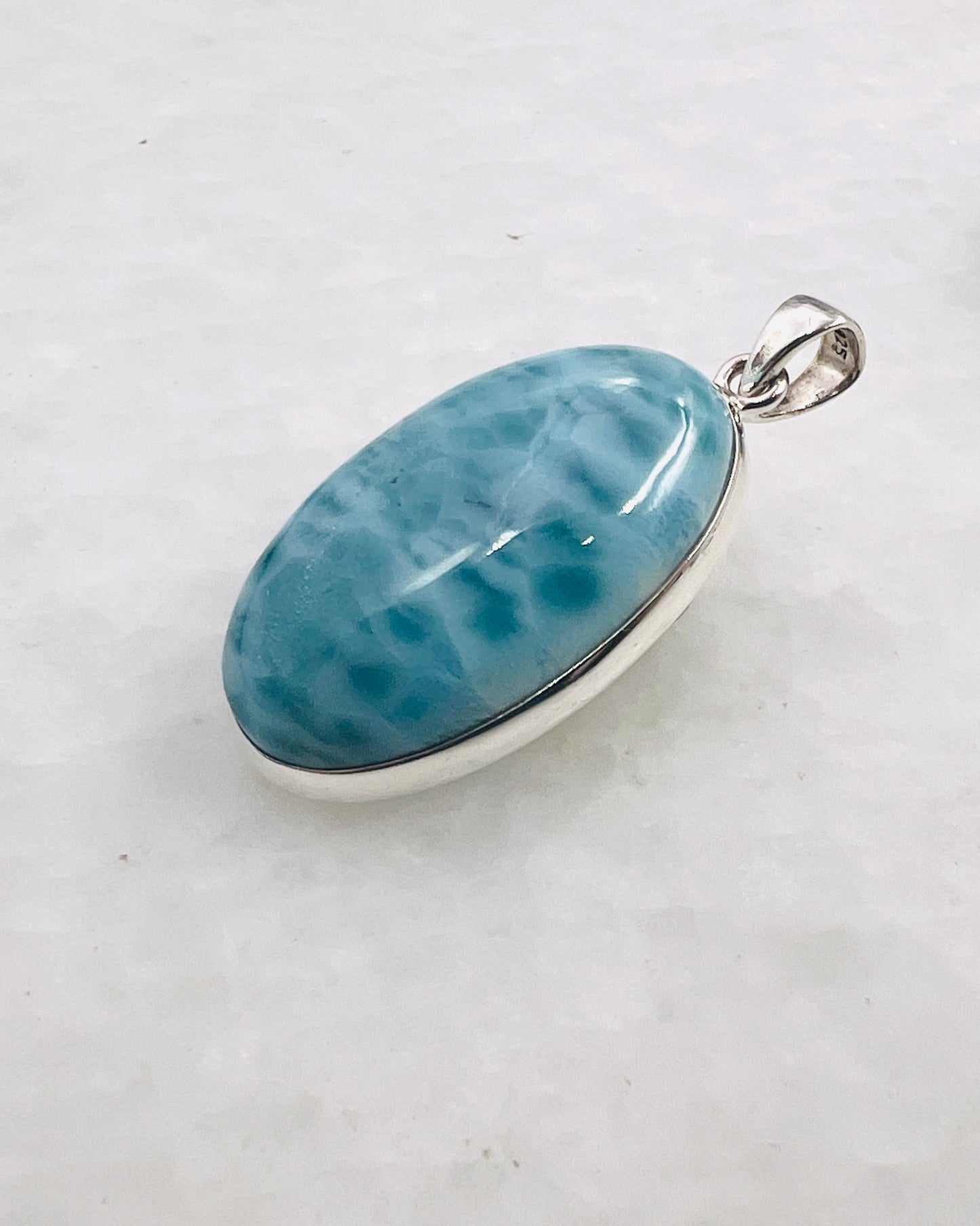 Larimar in 0.925 Silver