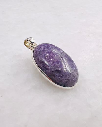 Lepidolith in 0,925 Silber