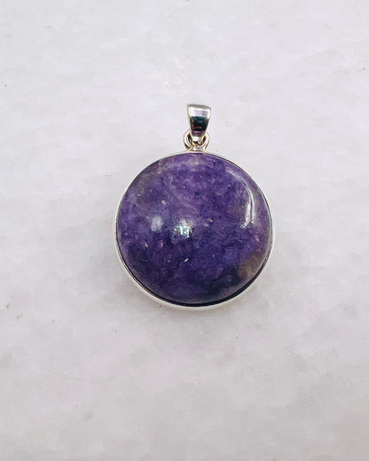 Lepidolith in 0,925 Silber