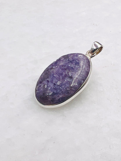 Lepidolith in 0,925 Silber