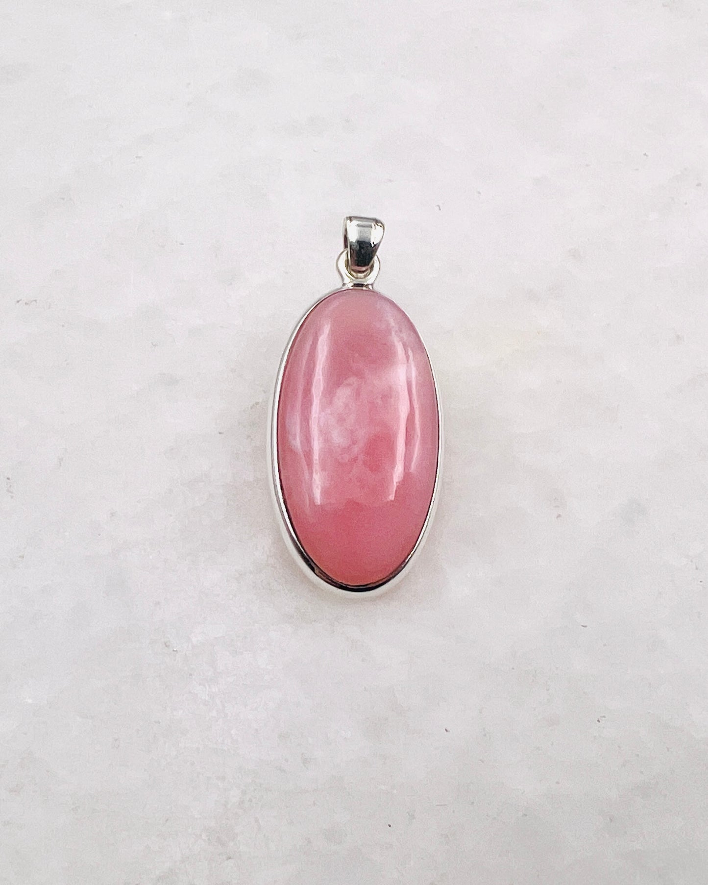 Rosa Opal in 925er Silber