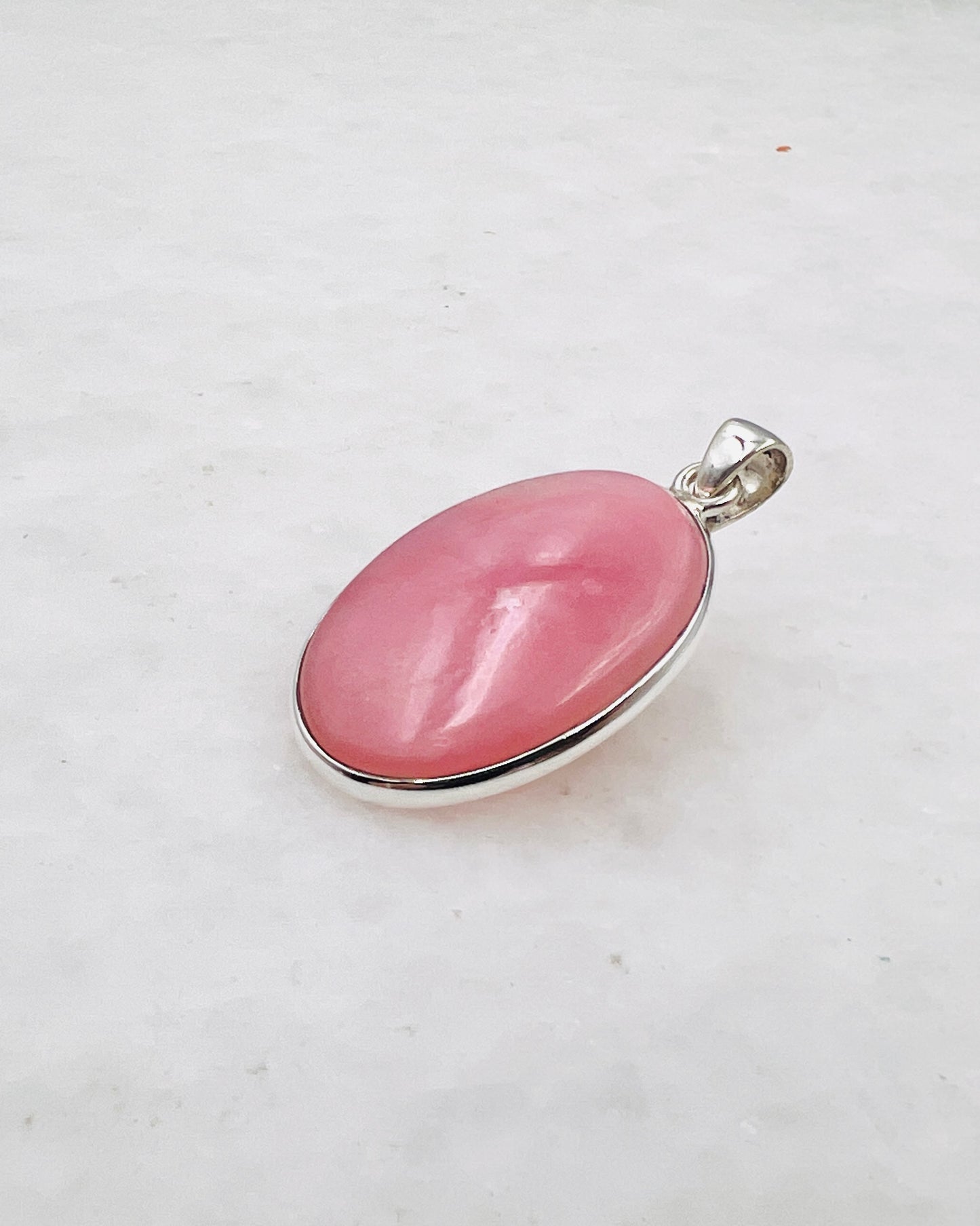 Pink Opal in 0.925 Silver