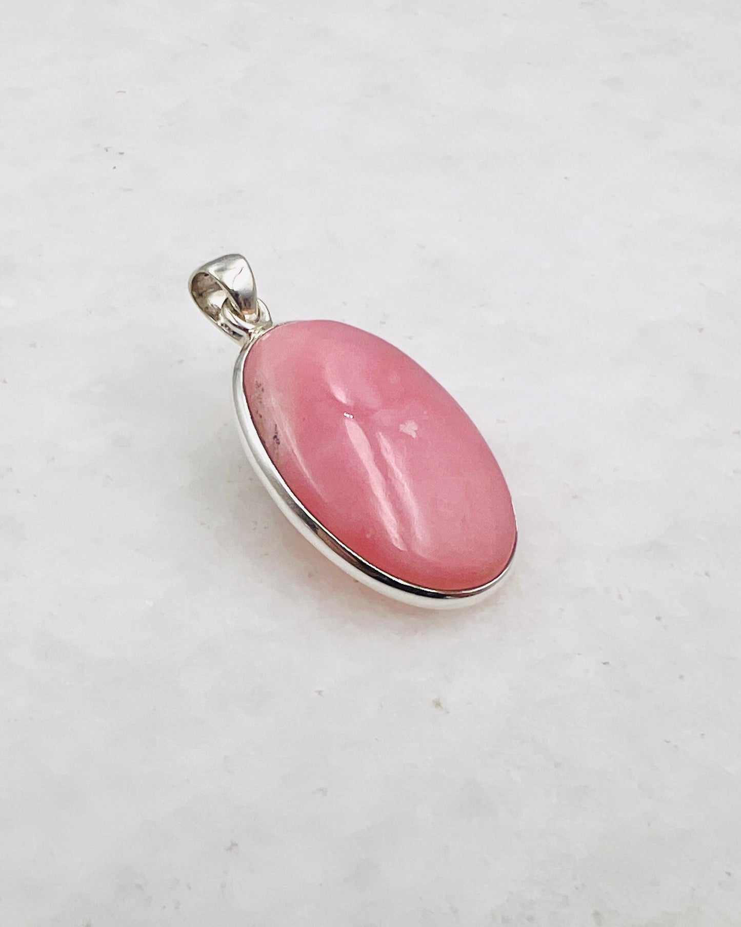 Pink Opal in 0.925 Silver