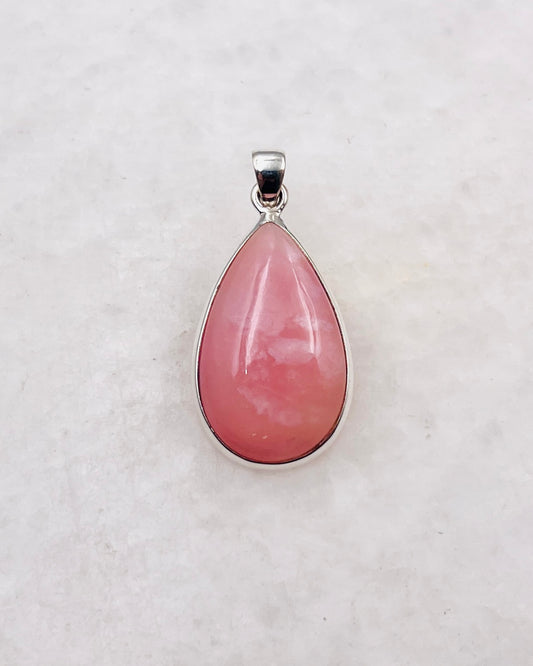 Pink Opal in 0.925 Silver