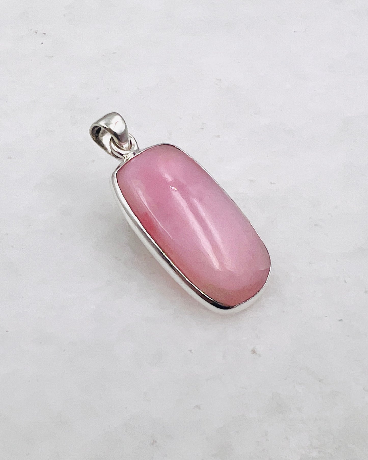 Pink Opal in 0.925 Silver