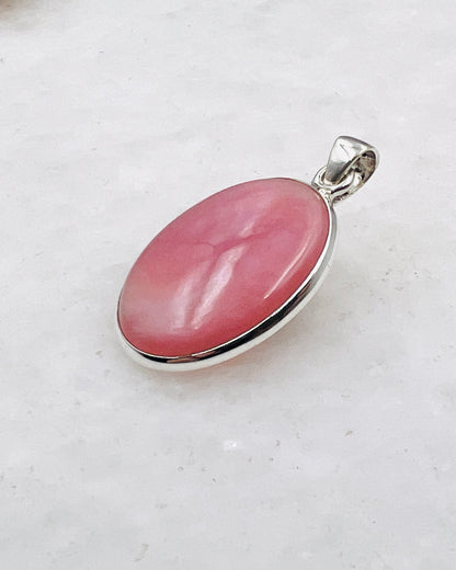 Rosa Opal in 925er Silber