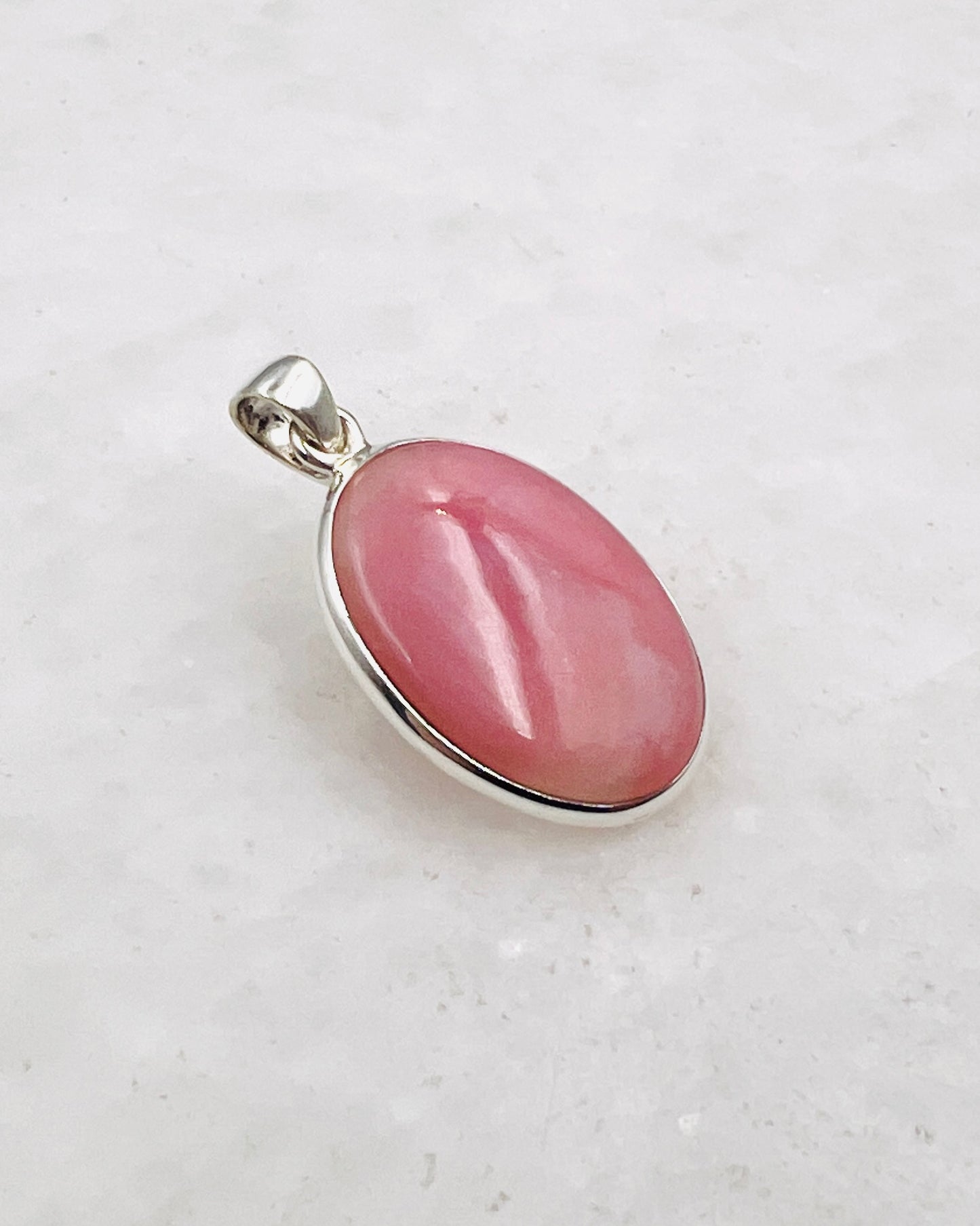 Rosa Opal in 925er Silber