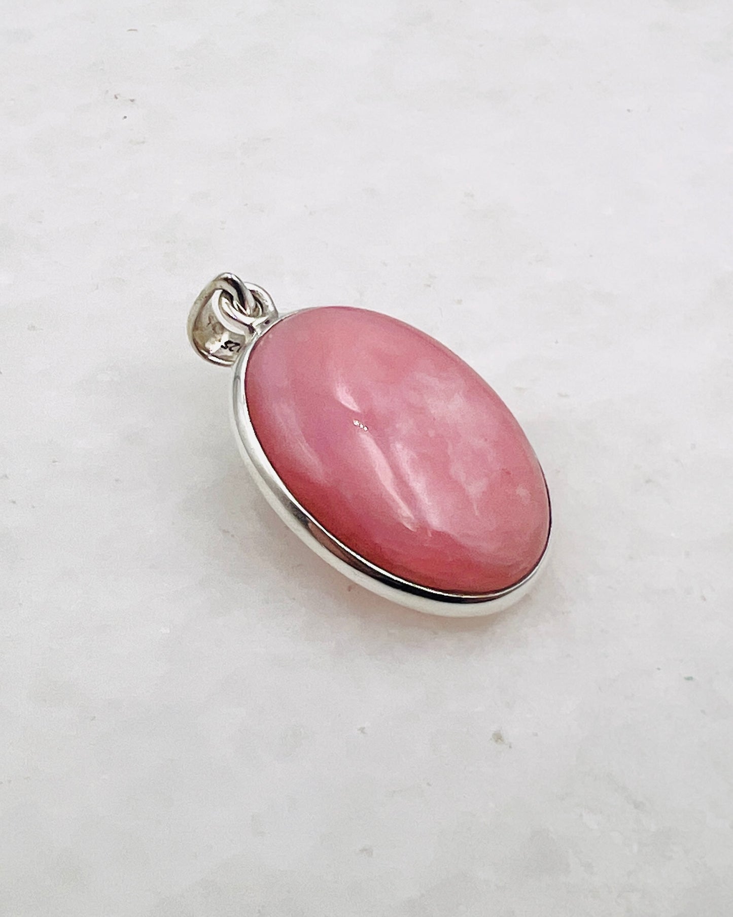 Rosa Opal in 925er Silber