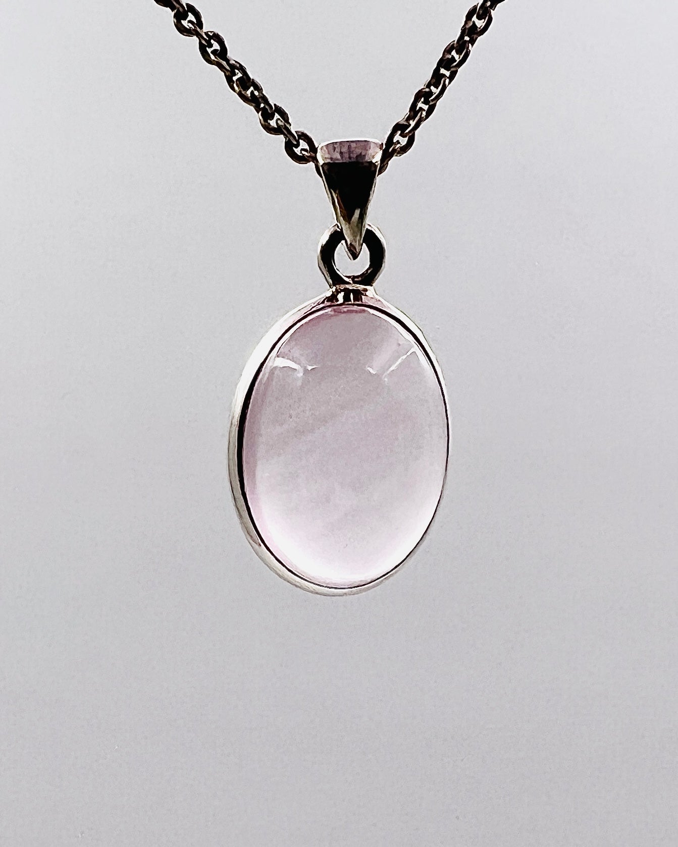 Rose Quartz in 0.925 Silver