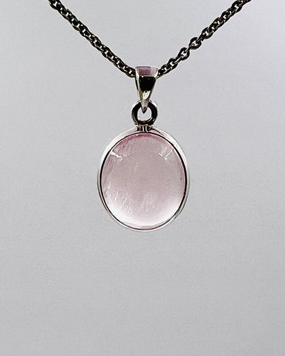 Rose Quartz in 0.925 Silver