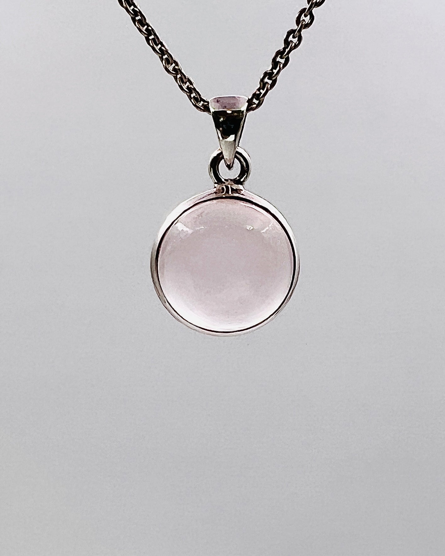 Rose Quartz in 0.925 Silver