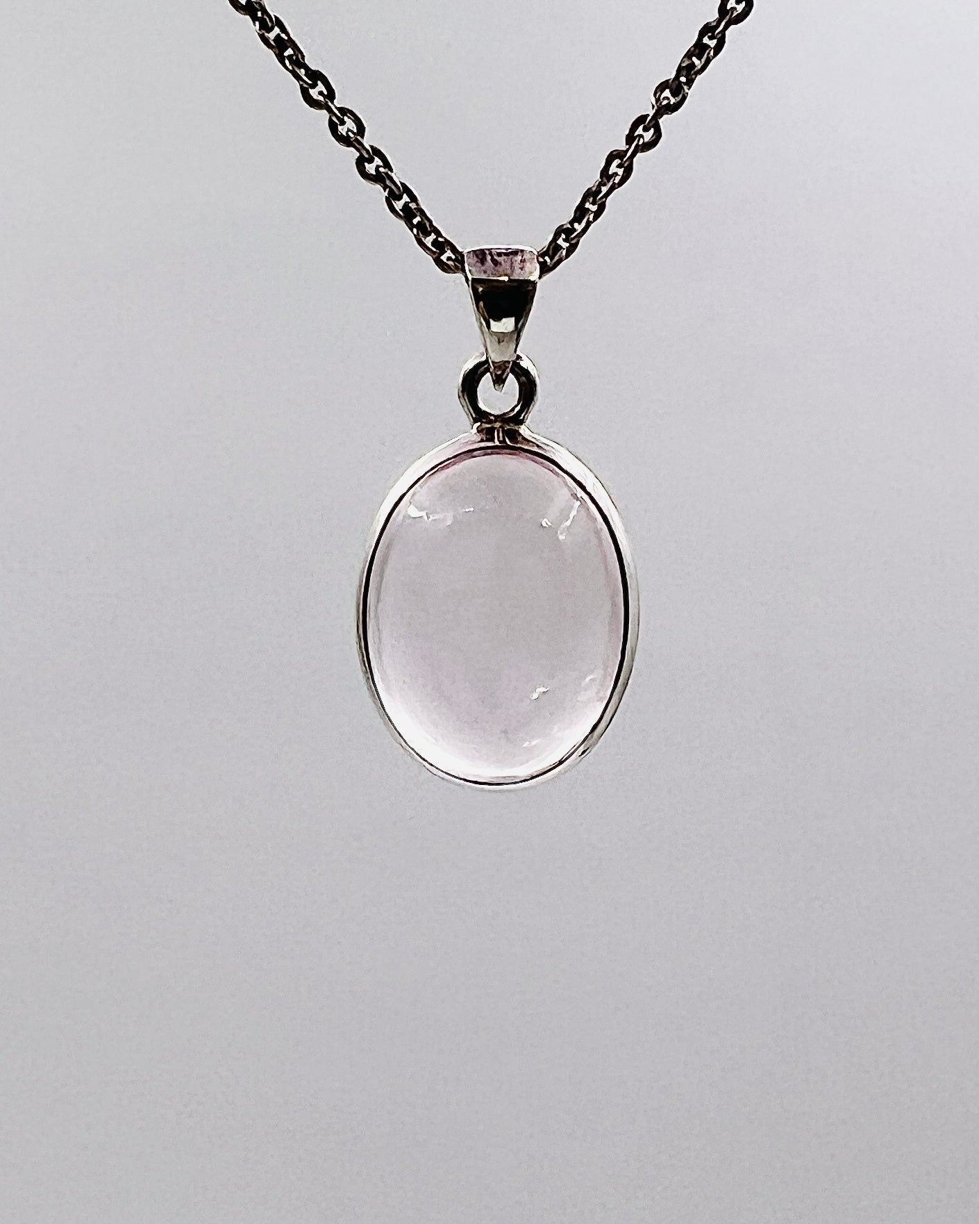 Rose Quartz in 0.925 Silver