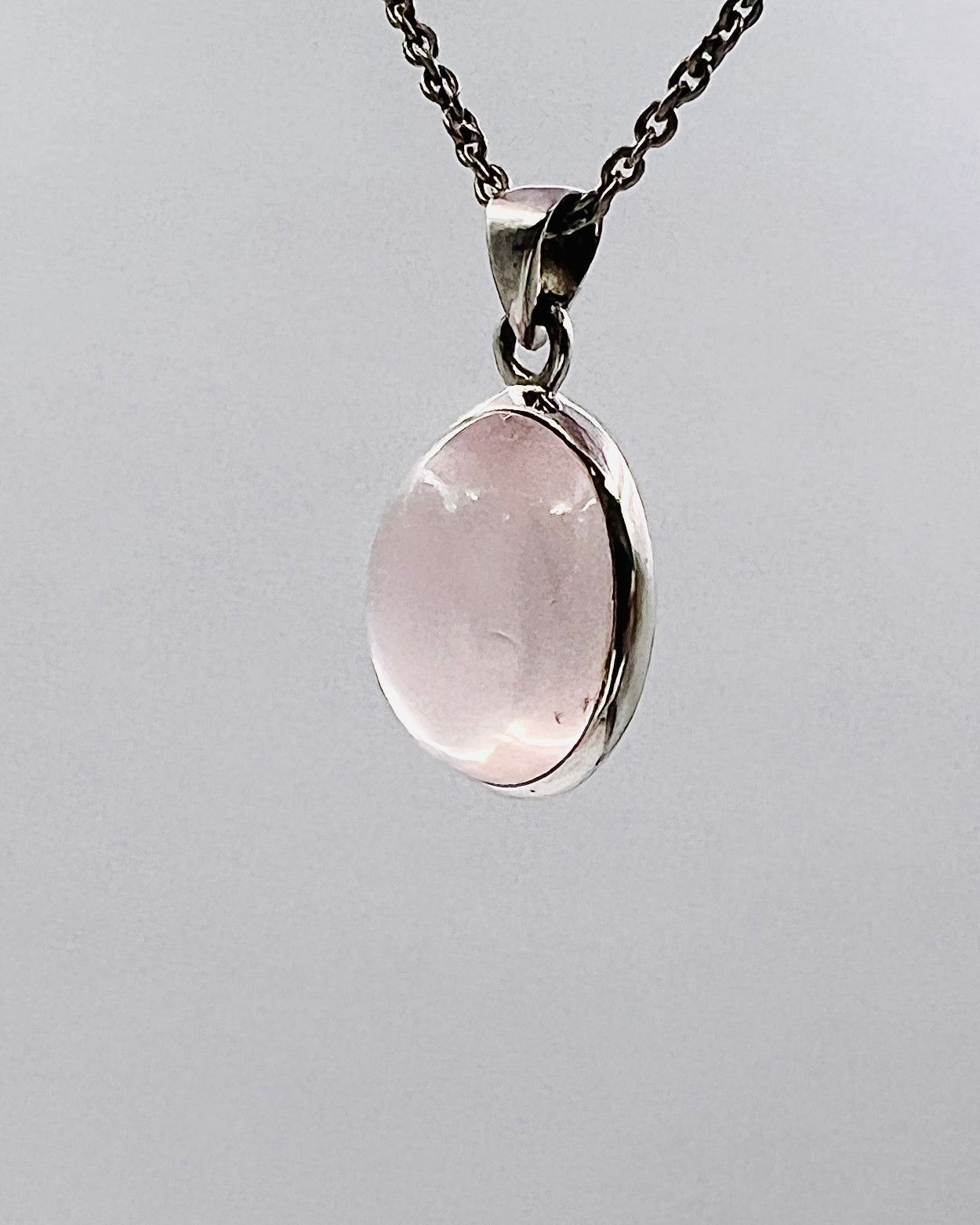 Rose Quartz in 0.925 Silver