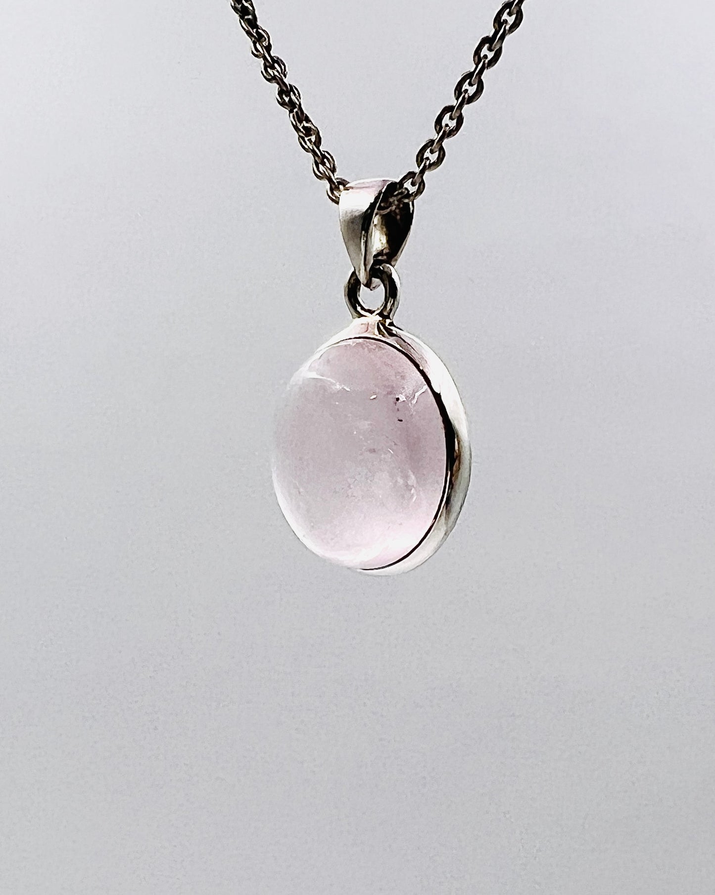 Rose Quartz in 0.925 Silver