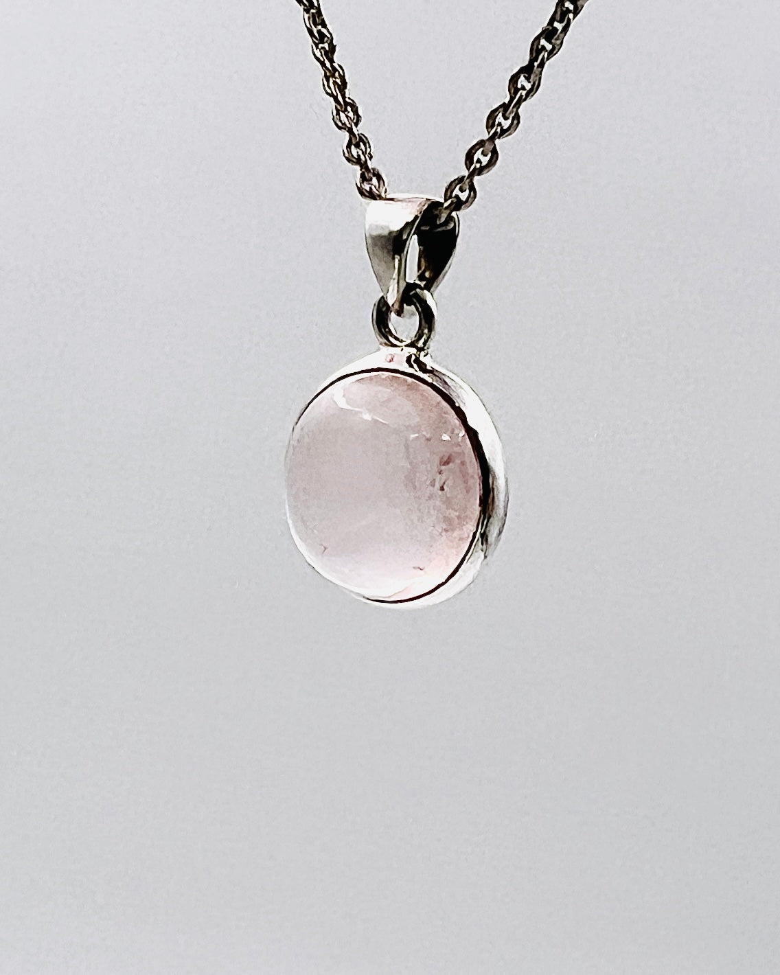 Rose Quartz in 0.925 Silver