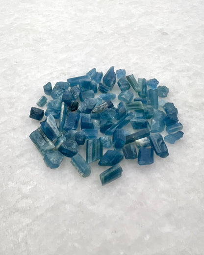 Dark Blue Translucent South Indian Aquamarine Rough - MAQ-0002