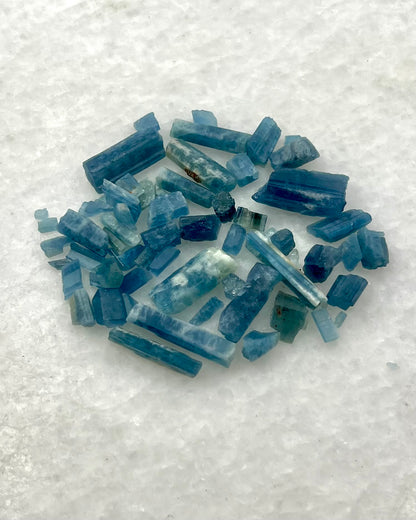 Dark Blue Translucent South Indian Aquamarine Rough - MAQ-0004