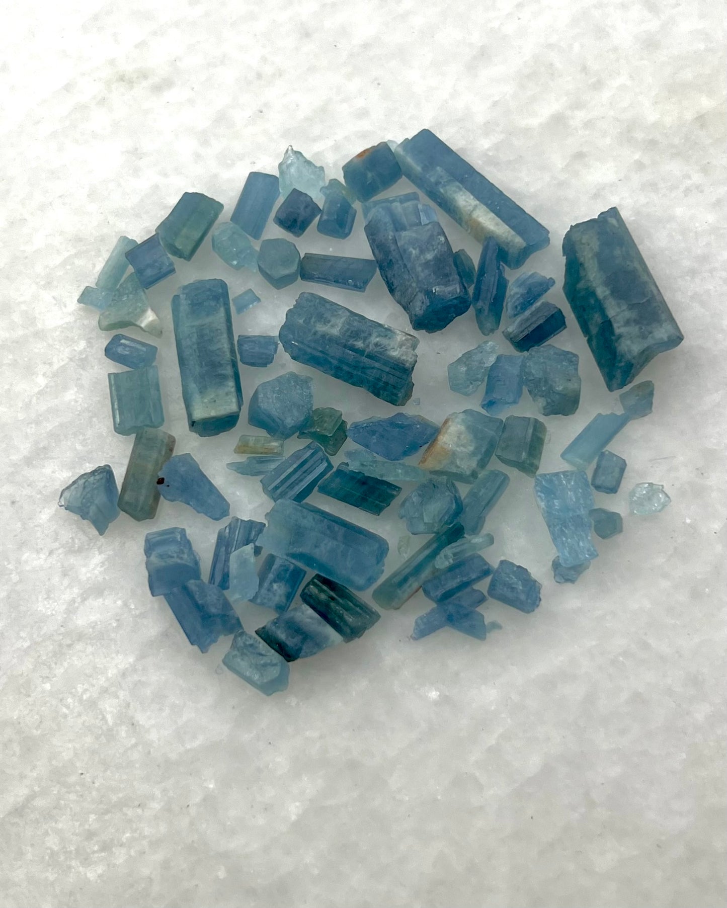 Dark Blue Translucent South Indian Aquamarine Rough - MAQ-0008