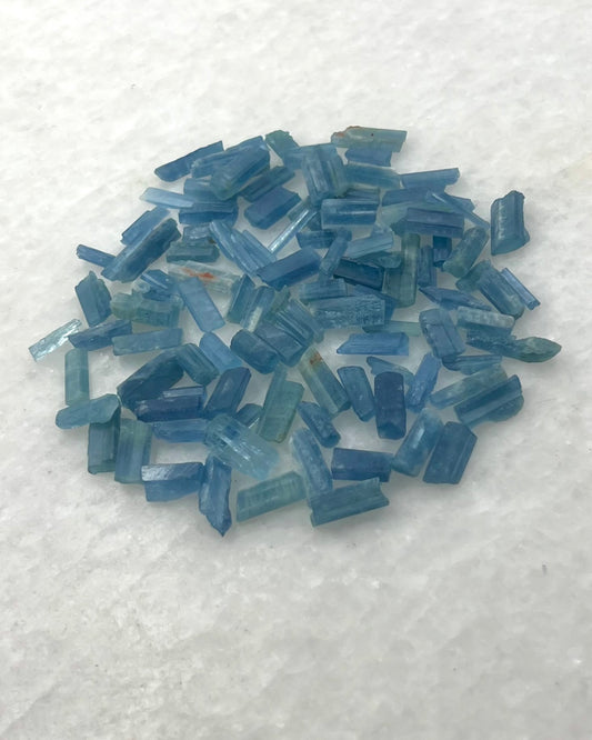 Dark Blue Translucent South Indian Aquamarine Rough - MAQ-0015