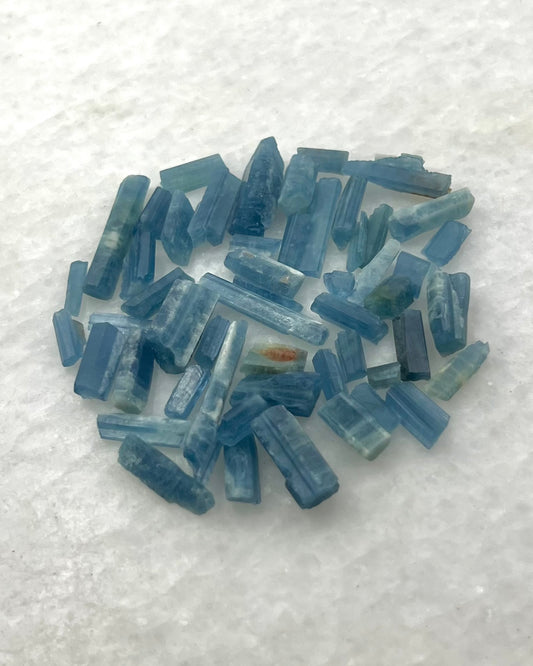 Dark Blue Translucent South Indian Aquamarine Rough - MAQ-0017