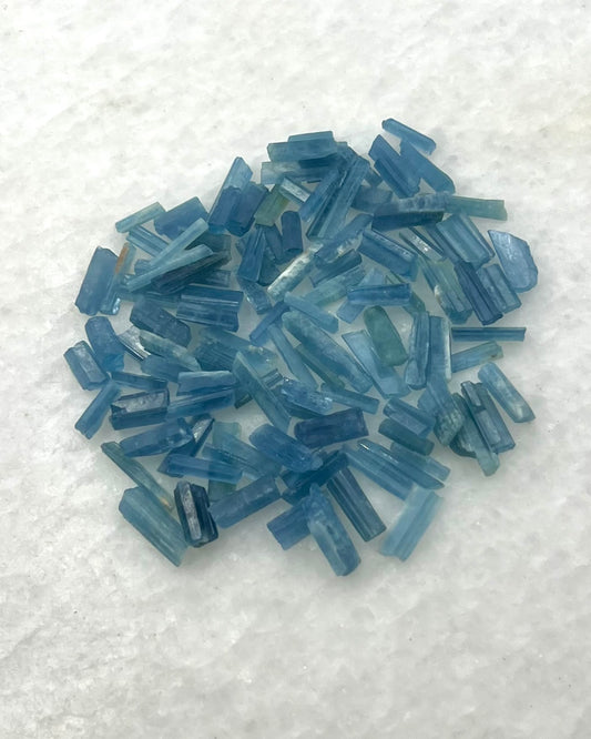 Dark Blue Translucent South Indian Aquamarine Rough - MAQ-0018