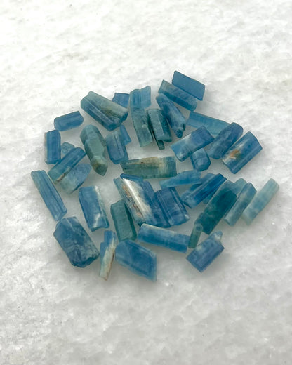 Dark Blue Translucent South Indian Aquamarine Rough - MAQ-0020