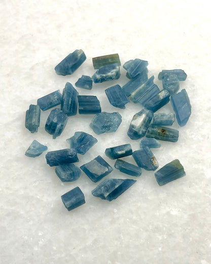 Dark Blue Translucent South Indian Aquamarine Rough - MAQ-0026