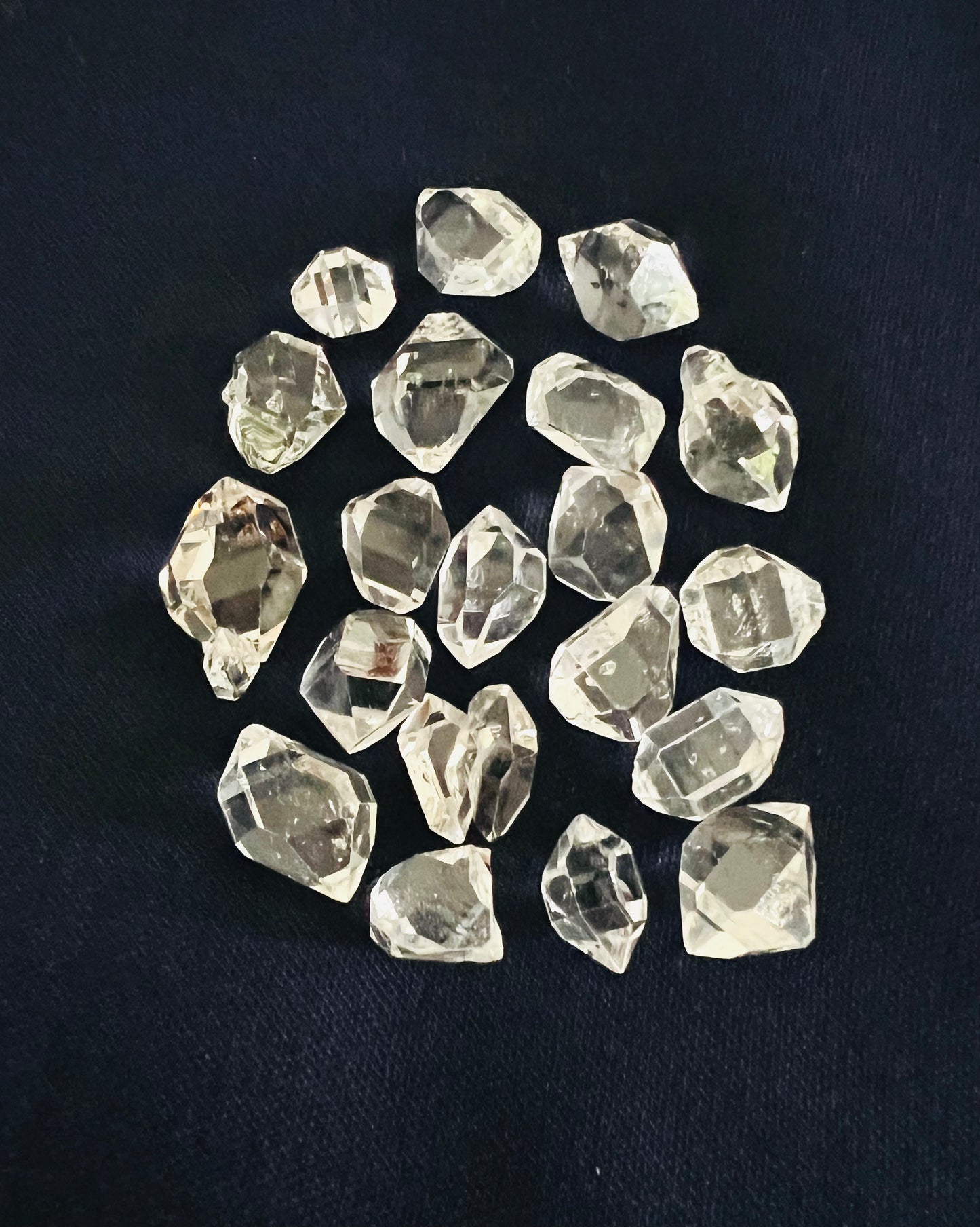 AAA Grade Herkimer Diamonds, Full Clean, Mixed Sizes - MQZ-009