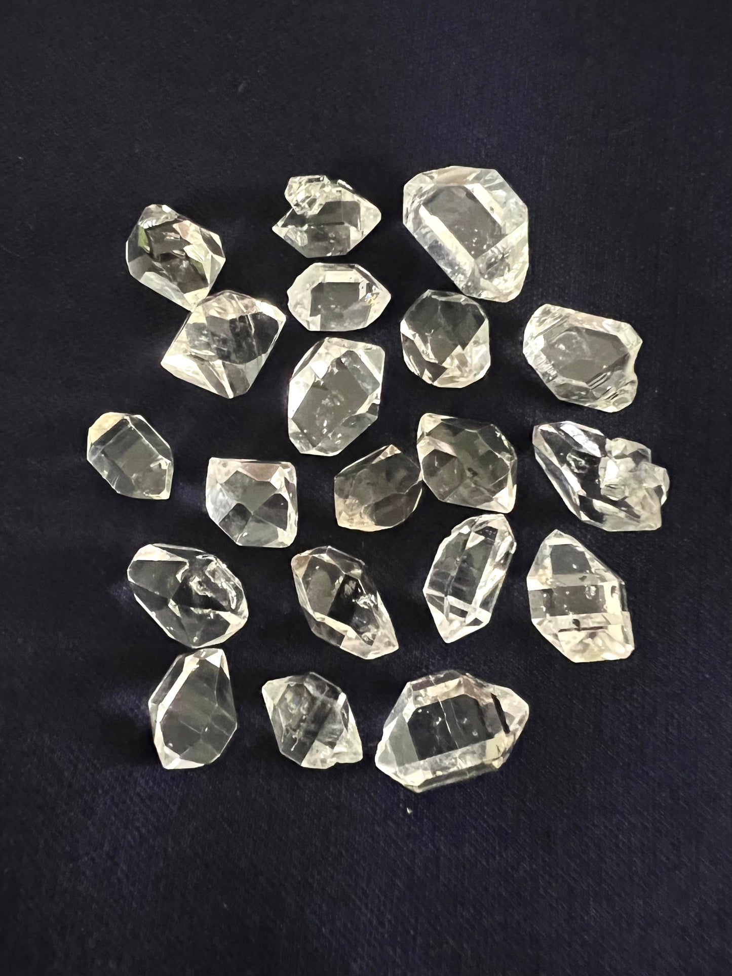 AAA Grade Herkimer Diamonds, Full Clean, Mixed Sizes - MQZ-010