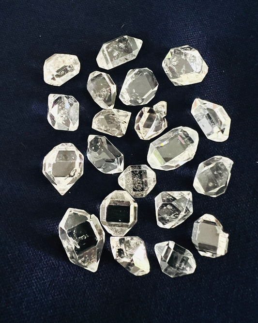 AAA Grade Herkimer Diamonds, Full Clean, Mixed Sizes - MQZ-011