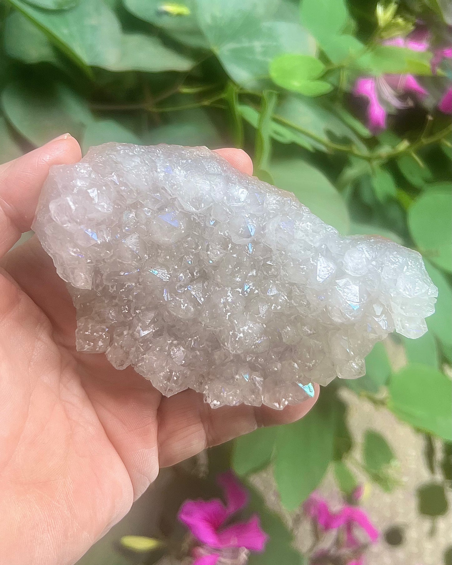AAA Grade Natural Untreated Rainbow Quartz (Anandalite) from Maharastra, India
