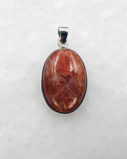 Sunstone in 0.925 Silver